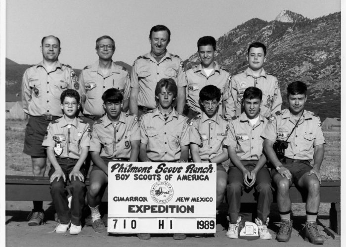 1989 Philmont Crew Photo