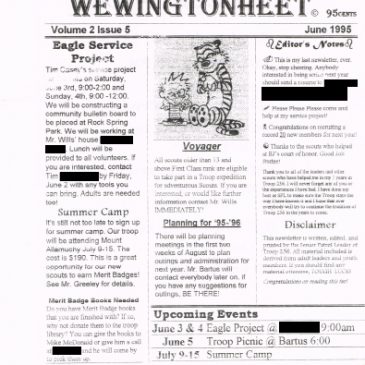 Wewingtonheet Vol. 2 Issue 5 Jun 1995