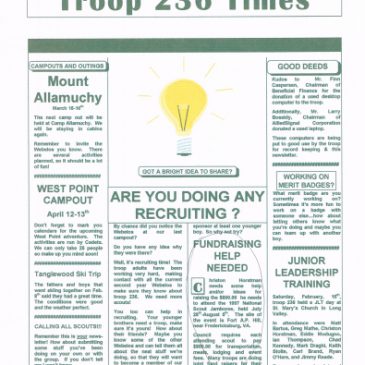 Troop 236 Times Mar 1997