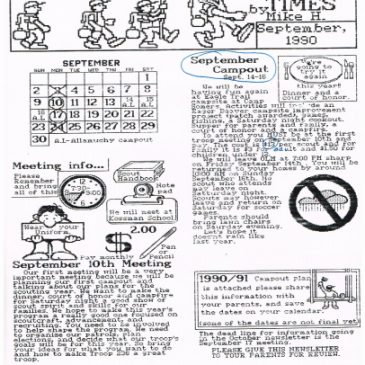 Troop 236 Times Sept 1990