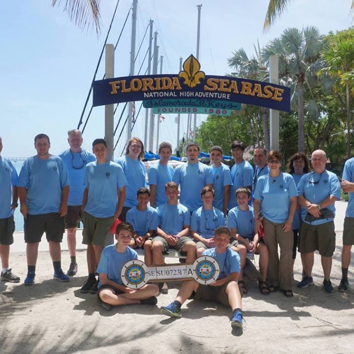 Troop 236's 2017 Sea Base Crew